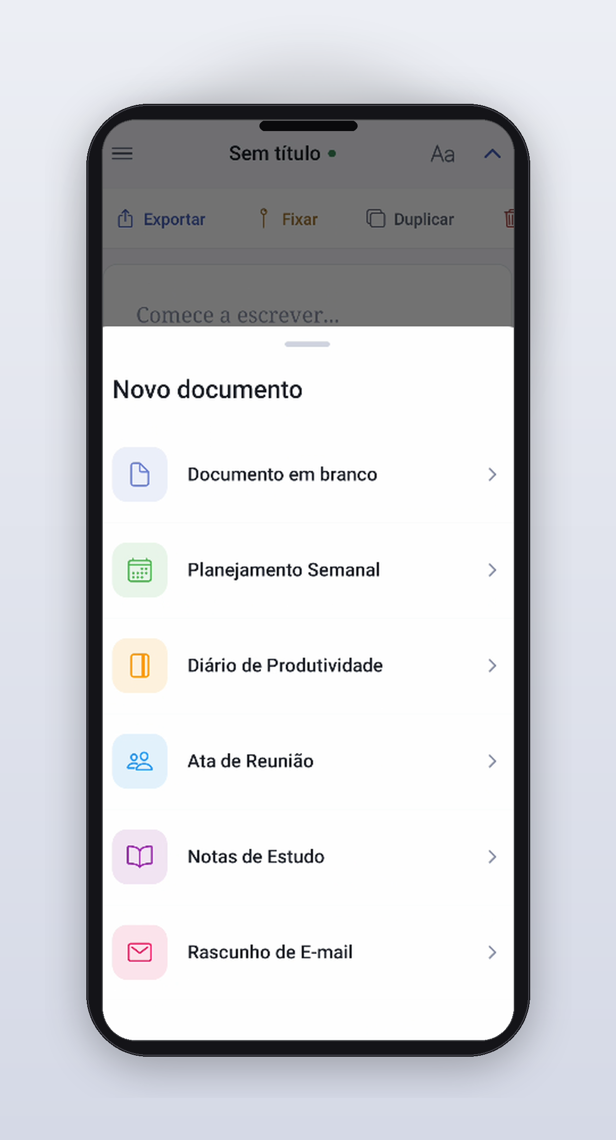 Barra Markdown