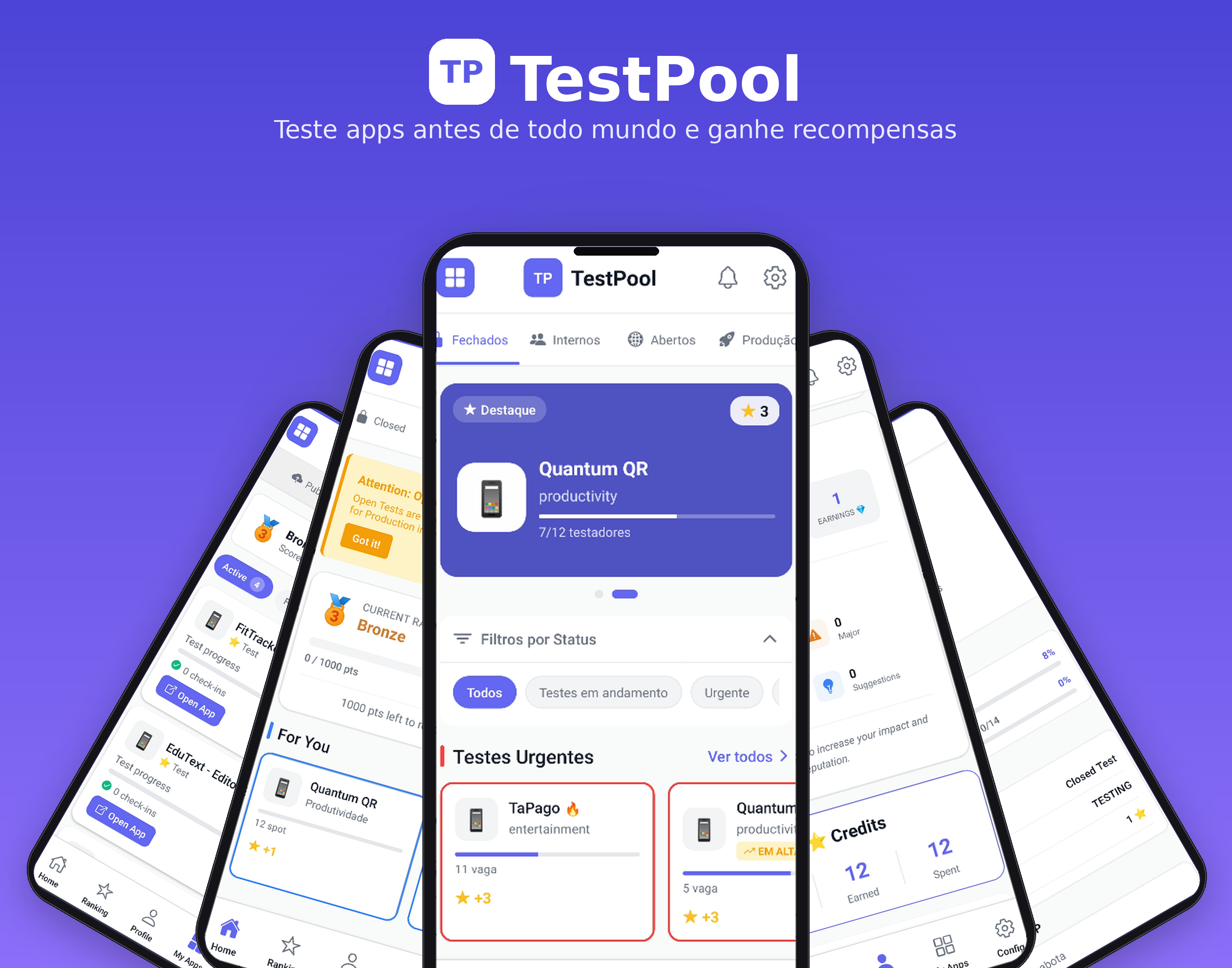 TestPool 5 Phones Banner